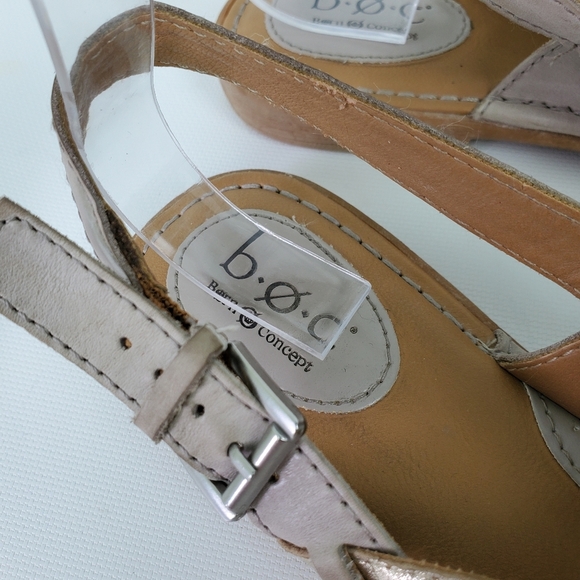 B.O.C. Leather Strappy Sandals EUC! Sz 8 - Picture 4 of 11